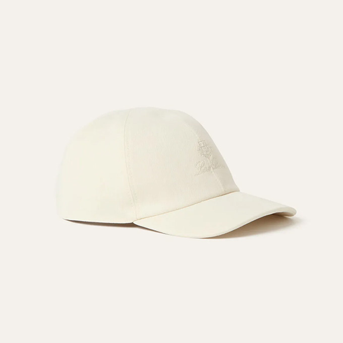 loro piana baseball linen cap